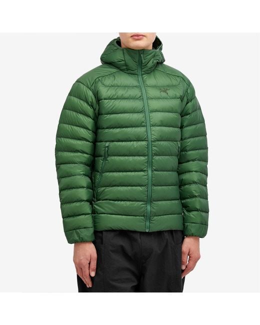 Arc teryx Cerium Hoodie Jacket in Green for Men Lyst UK