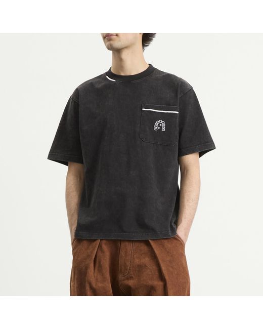 Heresy Black Arch Pocket T-Shirt for men
