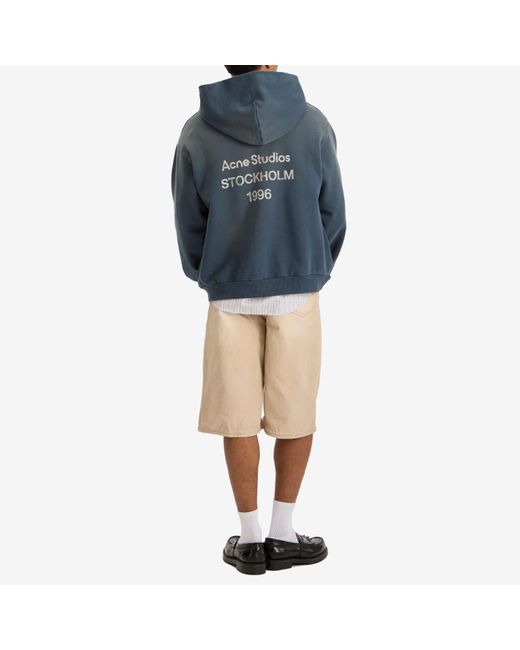 Sweat à Capuche Acne Studios 1996 Usé - Taille L Noir - Neuf Avec étiquettes - Coton