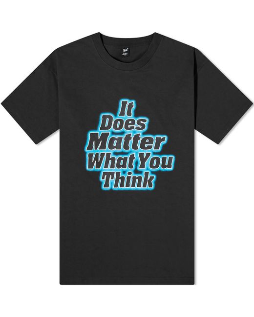 PATTA Black It Does Matter What You Think T-Shirt for men