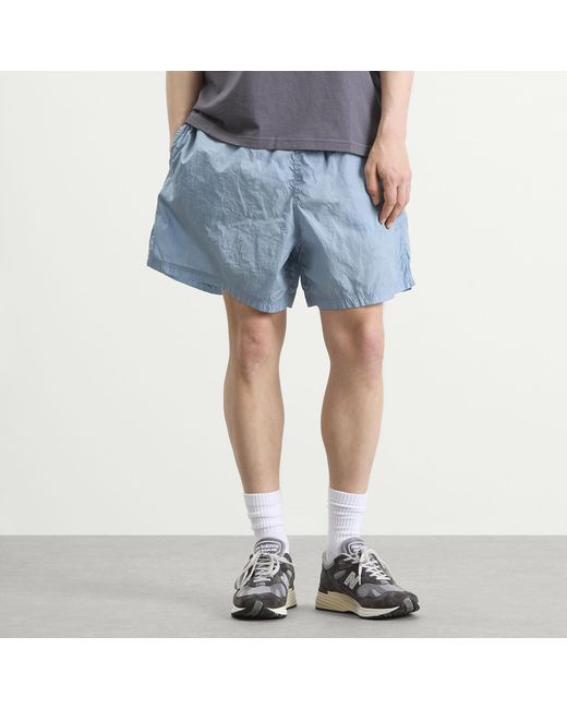 Stone Island Blue Water Reactive Faded Camo Swim Shorts for men