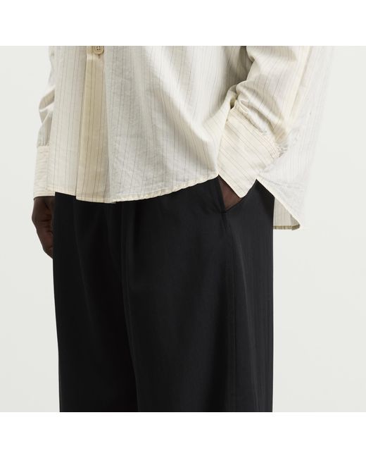 Our Legacy Black Night Drape Twill Leisure Trouser for men