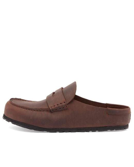 Birkenstock Brown Naples Wrapped for men