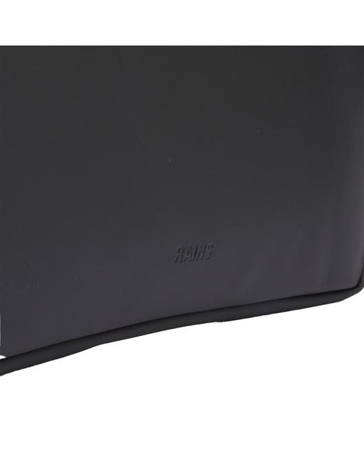 Rains Black Texel Laptop Case for men