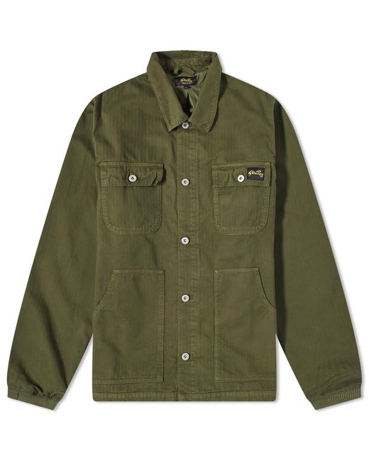 Stan Ray Green Lined Pork Chop Jacket for men