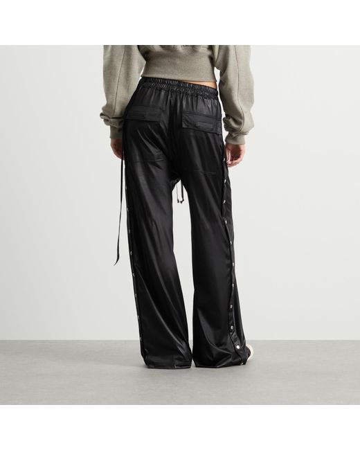 Rick Owens Gray Wide Pusher Pants