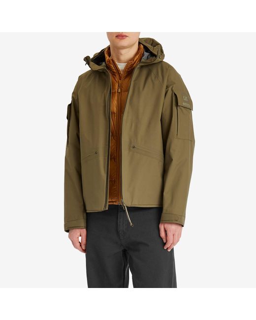 C P Company Green Metropolis Series Gore‑Tex Infinium Jacket for men