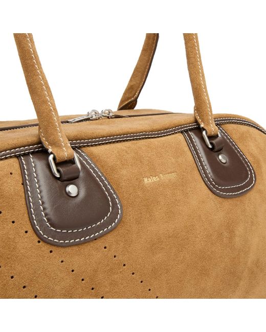 ボストンバッグ adidas x Wales Bonner Suede Bowling Bag adidas Wales Bonner Suede Bowling Bag - Multi | Free