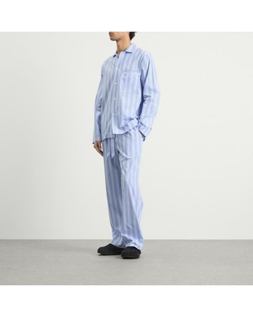 Tekla Blue Sleep Shirt