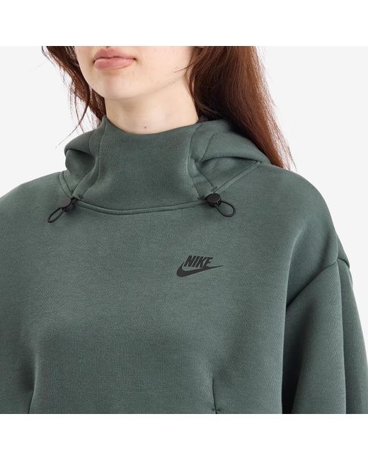 Nike Green Tech Fleece Oversized Hoodie