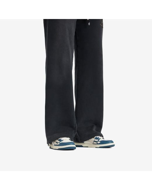 Amiri Blue Debossed Ma Quad Skel Top Low for men
