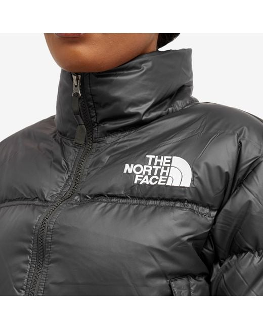 The North Face Black Nuptse Short Jacket