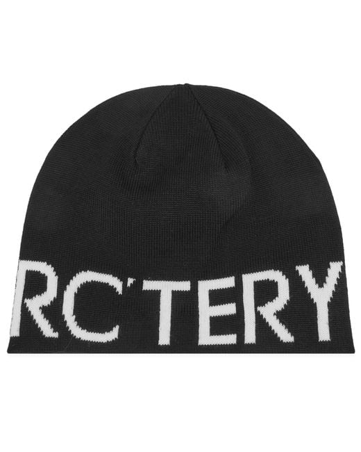 Arc'teryx Black Word Head Toque Beanie