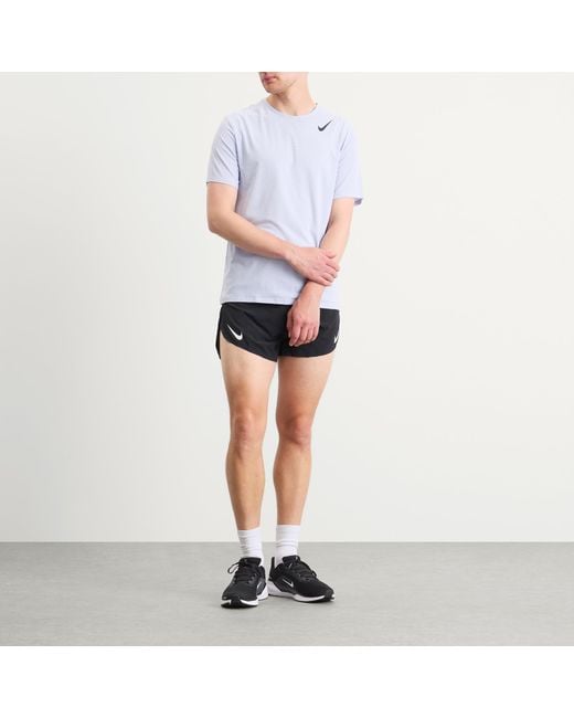 Nike Blue Running Aeroswift T-Shirt for men