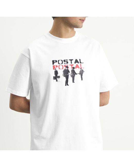 Postalco White Candy T-Shirt for men