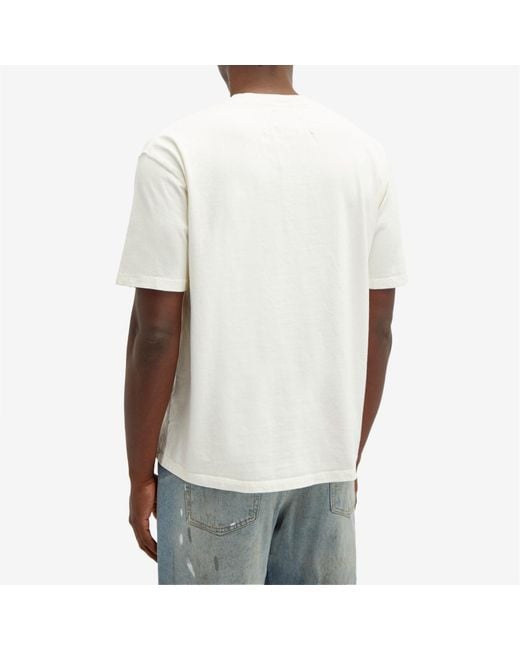 Rhude White Cannes Beach T-Shirt for men