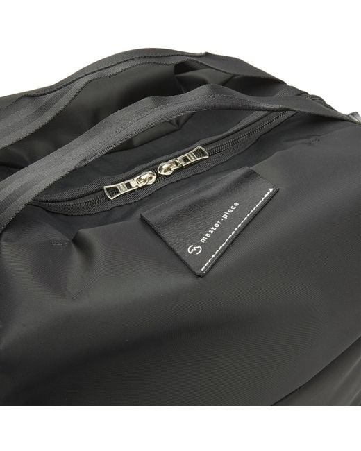 Master Piece Black Cocoon 2-Way Duffel Bag