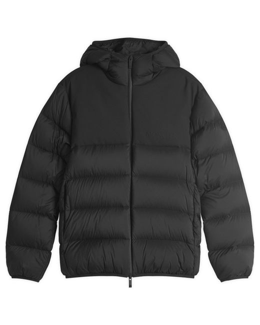 Moncler Black Recycled Longue Saison Opaque Veumont Jacket for men