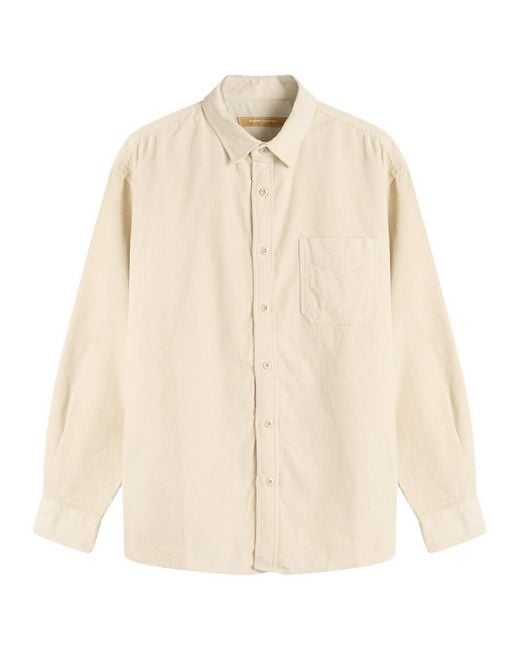 FRIZMWORKS Natural Og Corduroy Shirt for men