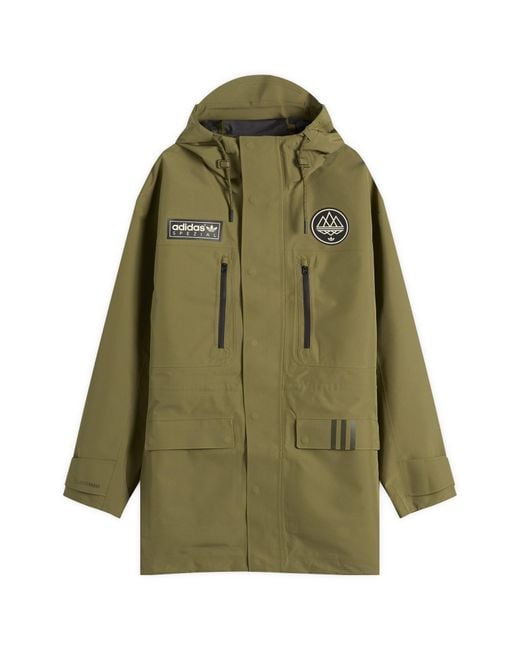 Adidas Green Sunnyhurst Parka for men