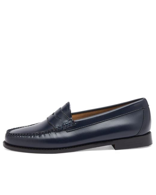 G.H.BASS Blue Penny Loafer