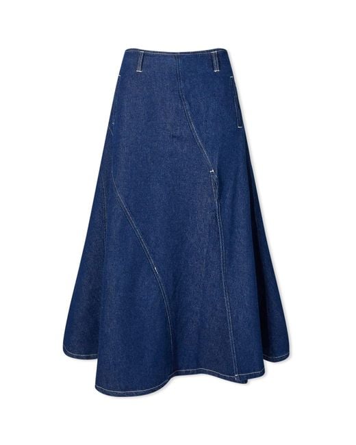 GIMAGUAS Blue Oahu Skirt