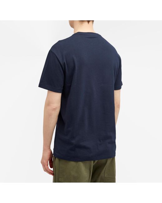 Polo Ralph Lauren Blue Chain Stitch Logo T-Shirt for men