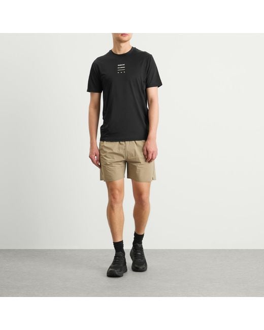 Represent Black 247 Short Sleeve Runner T-Shirt for men