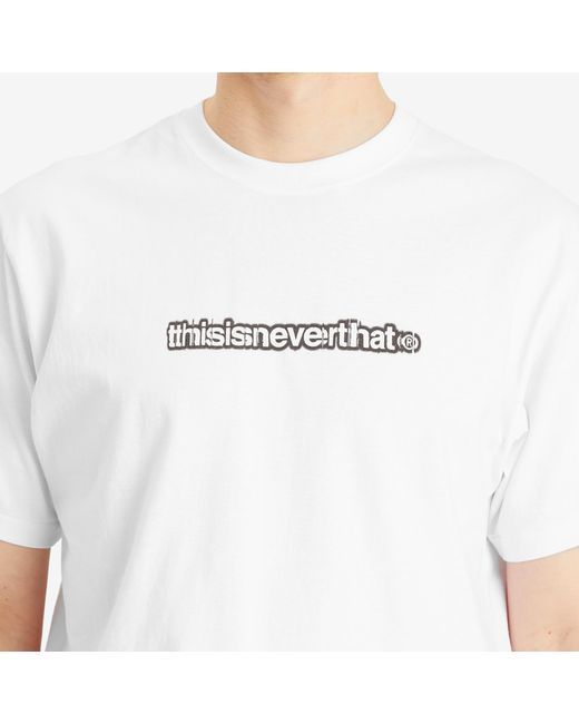 Thisisneverthat White Ufo T-Shirt for men