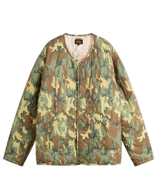 Stan Ray Green Quilted Liner Jacket for men