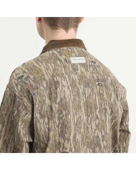 Thisisneverthat Green Utility Field Jacket for men