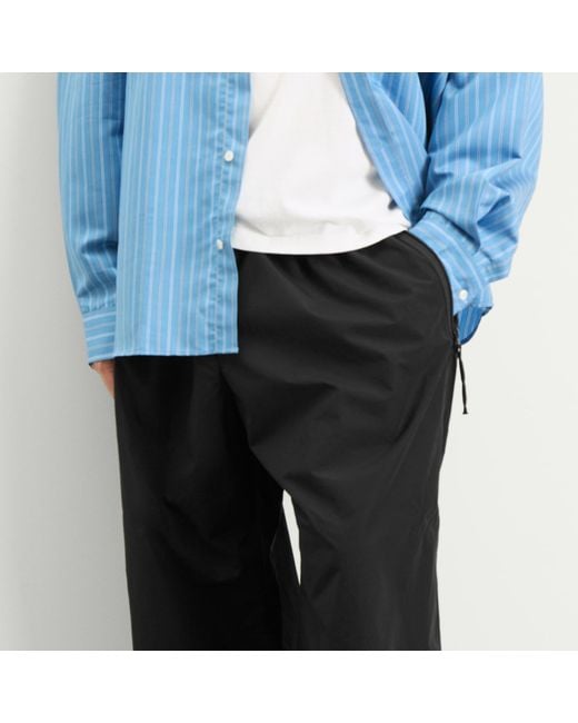 Acne Black Pubbero Technical Cotton Blend Cargo for men