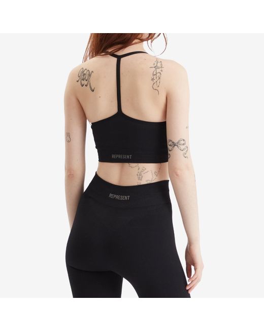 Represent Black Owners Club Seamless Low Impact Bra Top