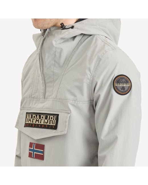 Napapijri Gray Rainforest Jacket for men