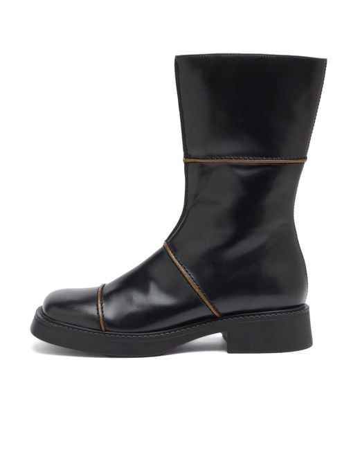 Miista Black Dahlia Ankle Boots