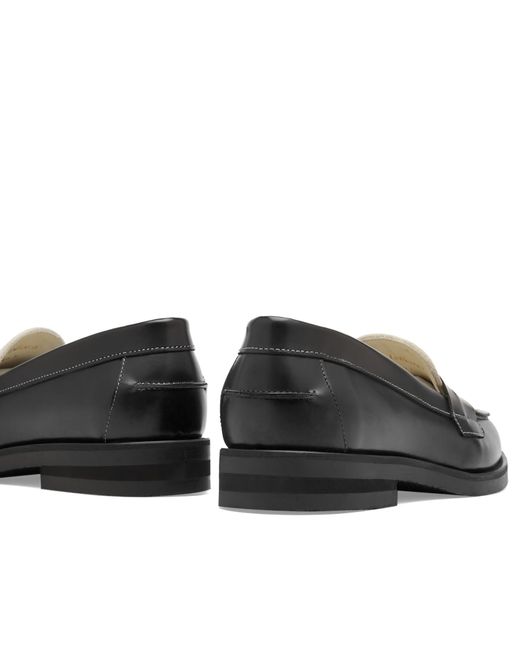 Duke & Dexter Black Wilde Duke Hotel Penny Loafer