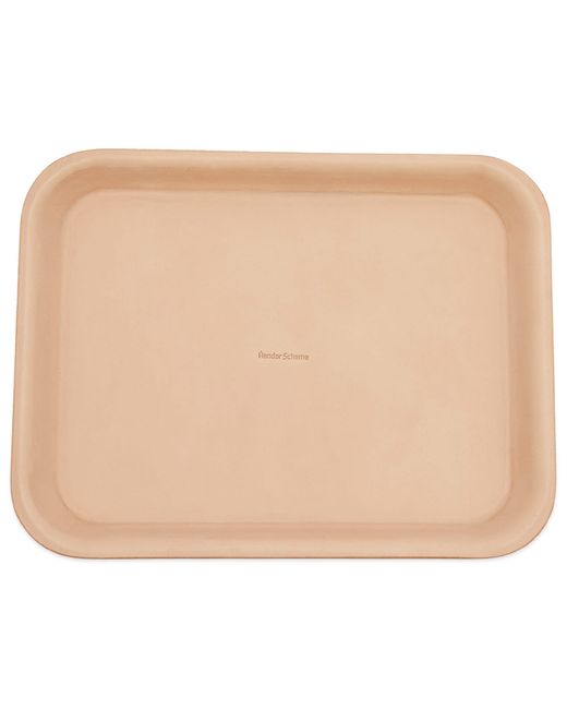 Hender Scheme Natural Leather Tray