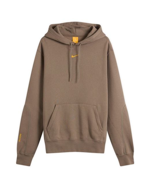 Nike Brown X Nocta Cardinal Stock Fleece Hoodie for men