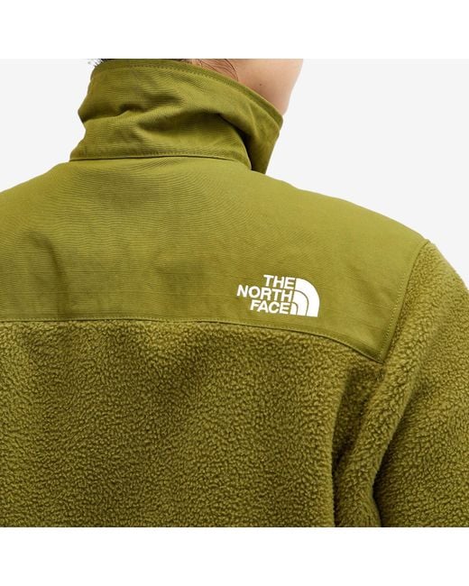 The North Face Green Ripstop Denali Fleece Jacket