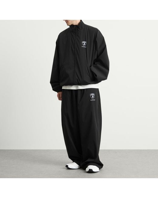 Balenciaga Black Automobili Lamborghini Tracksuit Pants for men