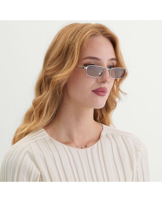 Prada Gray 0Pr B54S Sunglasses