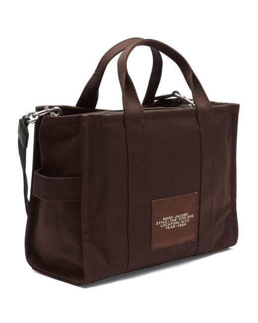 Marc Jacobs Brown The Medium Canvas Tote Bag