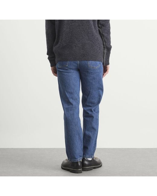 A.P.C. Blue Martin Jeans for men