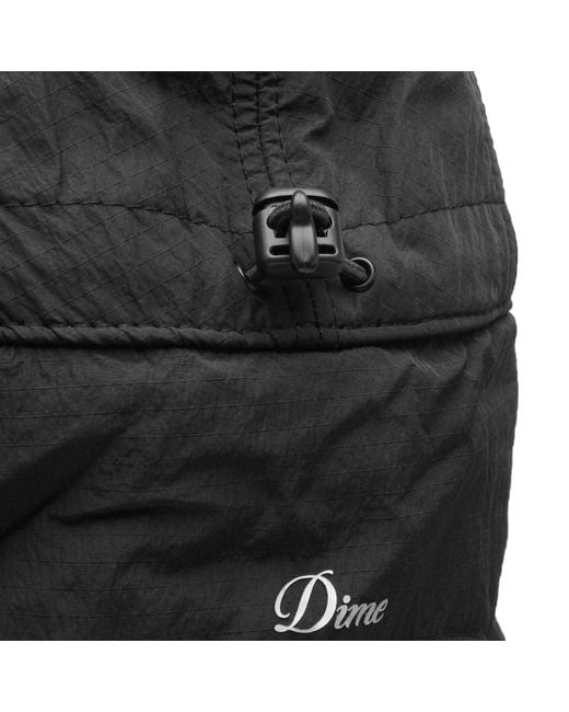 Dime Black Cursive Earflap Cap for men