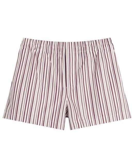 Gucci Red Stripe Shorts for men