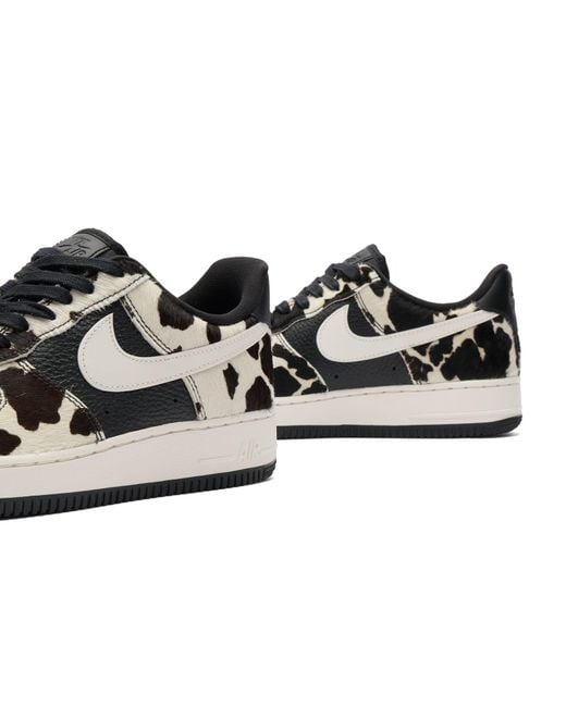 Nike Black Air Force 1 '07 Se Prm Sneaker