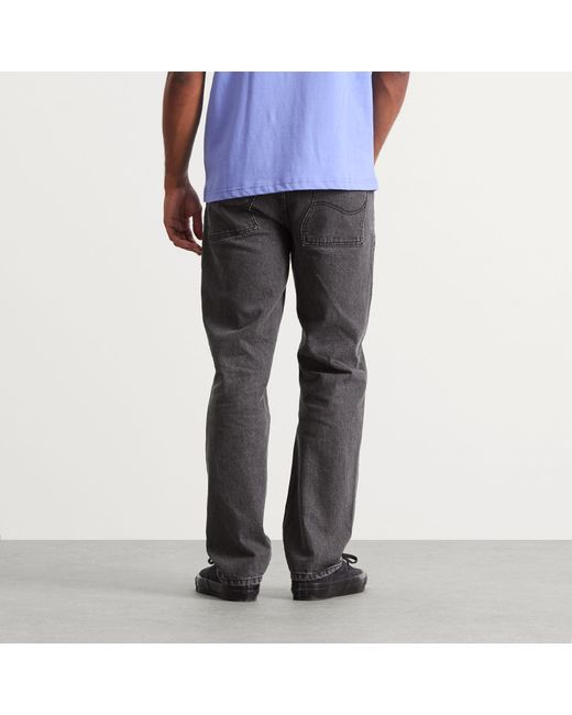 Dime Gray Straight Denim Pants for men