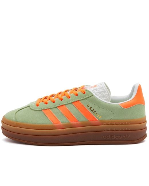 adidas gazelle silver green womens Adidas Women's Gazelle Yellow main image 1