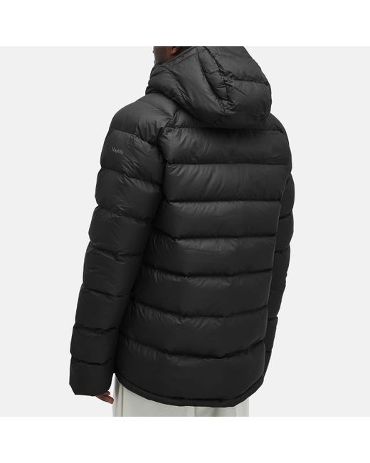 Haglöfs Black Rosson Down Hooded Jacket for men