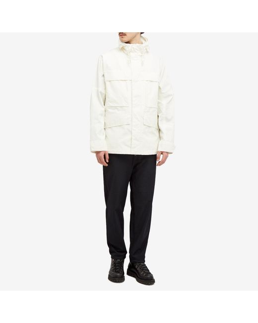 Stone Island White Ghost Ventile Field Jacket for men